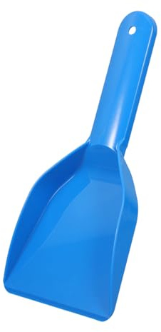 GARIOUANS Spatola per Ghiaccio Frigorifero e Freezer in Plastica Rinforzata Raschietto per Rimozione Ghiaccio Spessa Graffi Strumento Pulizia Ghiacciaia Blu Large