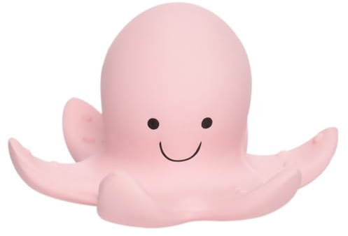 Ocean Buddies 3-in-1 Rassel, Beißring, Badespiel, 100% Naturkautschuk