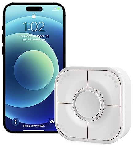 Onvis Smart Button, 5-Keys Smart Switch, Scene Controller, Compatible with Apple HomeKit, Automatically Trigger Accessories & Scenes-Thread (iOS 17.4 or Later is Required)