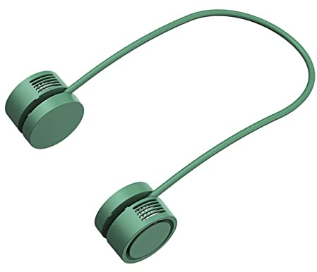 RASTKY Ventilador de Cuello sin Aspas, Manos Libres, Portátil, con Función de Aromaterapia, Ventilador de Cuello con Carga USB Portátil para Actividades Al Aire Libre, Hecho de ABS de Primera