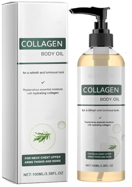 Divinvera Huile Corporelle Liftante Au Collagène, Divinvera Collagen Lifting Body Oil, Huile Raffermissante Pour Le Corps, Collagene Huiles Corps Pour Femmes, Hydratation, Anti Cellulite (1PC)