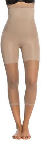 SPANX Shapewear for Women Original High-Waisted Footless Pantyhose Nude e