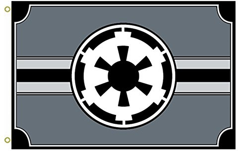 Gran bandera bandera de Imperio Galáctico Star Wars 0 A al aire libre bandera bandera 3 x 5ft Banner
