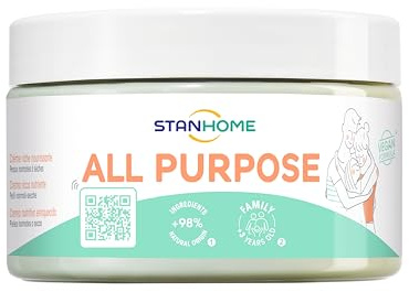 STANHOME - All Purpose Crema Ricca Nutriente, 300 ml | Crema idratante con Burro di Karité, vegan, per pelli normali e secche