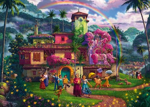 Schmidt 58051 Thomas Kinkade Disney Encanto Puzzle, 1000 Teile