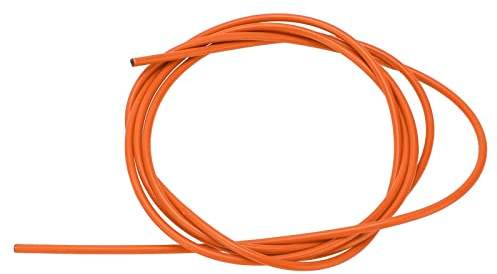 Alomejor Fahrrad Line Tube Basic Schaltzughülle 5mm Fahrrad Bremskabel für Mountain MTB Rennrad Fahrrad(Orange)