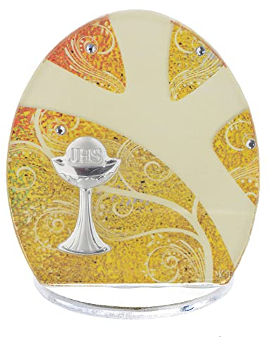 Holyart Bonbonnière Première Communion Calice Argent 8,5 cm