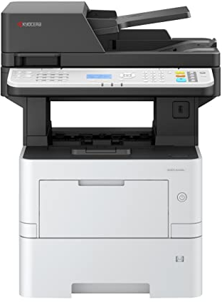 Kyocera Ecosys MA4500x Multifunktionsdrucker Schwarz Weiss, Duplex-Einheit, 45 Seiten pro Minute Drucker Scanner Kopierer, 100+500 Blatt Zufuhr, Gigabit LAN, Mobile Print
