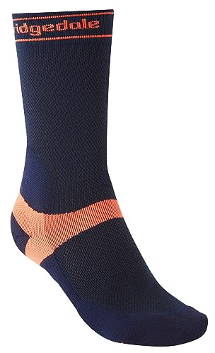 Bridgedale Damen 710358/342/s socken, Marineblau/Pfirsich, 36