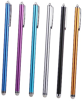 IMIKEYA 18stücke Teiliges Touchscreen-Stift Mit Austauschbarem Kopf Hochsensibler Kapazitiver Stylus Für Tablets Und Smartphones Zum Zeichnen Und Schreiben Schützt Bildschirm Vor