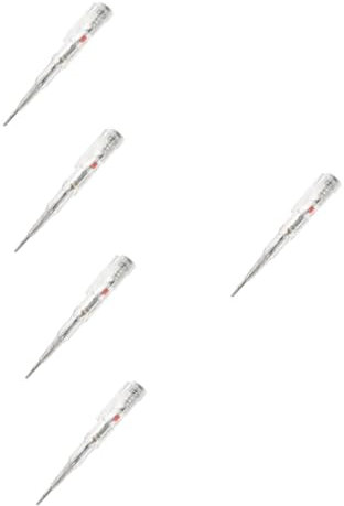 Gadpiparty 5stücke Kombinierter Titel Spannungsprüfer Stift Farben Led Elektro-testgerät Für Heim Und Elektrikergebrauch Kompakt Und Tragbar Inklusive Selbsttest-funktion Alternative