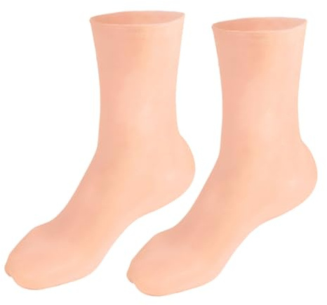 KOMBIUDA 1 Paar Socken Für Trockene Füße Feuchtigkeitsspendende Fußmasken Spa-socken Für Frauen Über Nacht Lotionssocken Für Rissige Füße