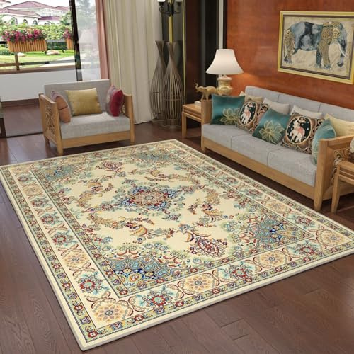 Heated Carpet, Heated Floor Mats, Electric Heated Area Rug, 30S rapid heating, Electric Radiant Floor Heater, 60 Levels Adjustable Thermostat, for Office/Home(A,150 * 200cm)