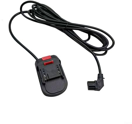 Câble de connexion de batterie 5 mètres 1,5 mm² Câble d'extension 08106 pour tondeuse à gazon, tronçonneuse, outil électrique, adaptateur de batterie