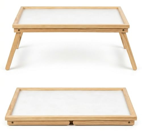 Nakloe - Bandeja para Cama - Mesa para Cama - De Madera - 50x30x21