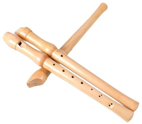Blockflöjt Träblockflöjt 8 Hål Nybörjare Spelar Professionell Show Traditionella Blåsinstrument I Trä