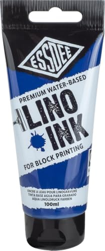 Essdee Premium Quality Block Printing Ink (blå 100 ml)