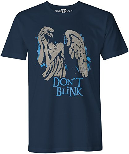 More T Vicar Don't Blink - Ne Clignote Pas - Dr Who T Shirt Homme