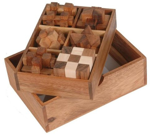 Monkey Pod Games Six Puzzle Gift Set