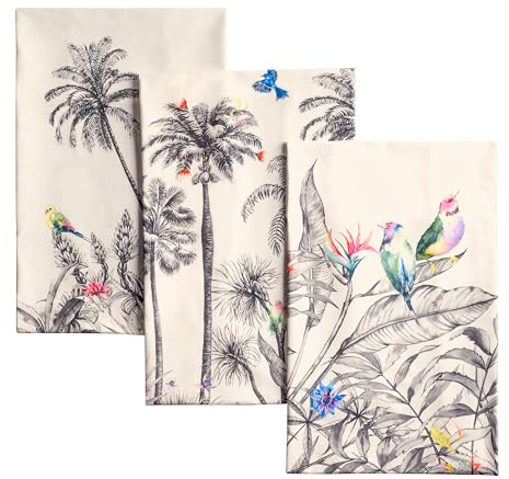 Maison d' Hermine Amazonia - Canovaccio da cucina, in 100% cotone, multiuso, morbido e assorbente, salvietta, strofinaccio da bar, per Natale e giorno del Ringraziamento (50cm x 70cm)