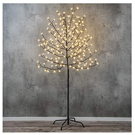 Kirschblütenbaum LED Kirschblüten Baum 1,5m / 1,8m Lichterbaum Leuchtbaum Lampe Kirschblüte (180 cm)