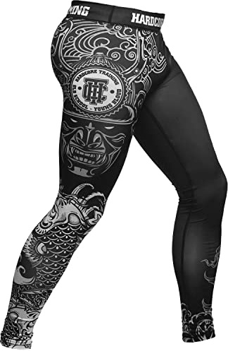Hardcore Training Pantalon de Compression Homme MMA BJJ Grappling | Pantalon de Compression | Homme | MMA | BJJ | Boxe | Grappling