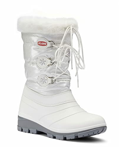 OLANG SCARPE DOPOSCI STIVALI STIVALE DONNA PATTY ICE BIANCO ORIGINALE AI 2023 Taglia 39 Colore Bianco