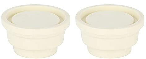 Pool Ladder Bumper, Durable Rubber Construction for Swimming Pool, Universal Fit, Protective Design, White, Prevents Damage to Pool Liner