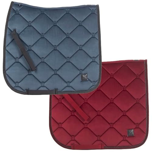 Cavallo CAVALJOLENE Schabracke Satteldecke, Größe:Dressur Warmblut, Farbe:Midnight-Blue