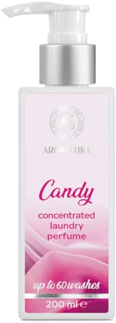Parfum de Linge Concentré Bonbon 200ml - Fragrance Candy - Parfum de Lessive - Parfum de Lessive Liquide - Concentré pour Machine à Laver - Longue Durée - Désodorisant pour le Linge
