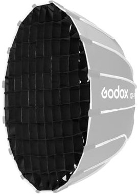 GODOX QR-60T 60cm/23.6inch Gran Angular Parabólica Softbox Rejilla Rejilla