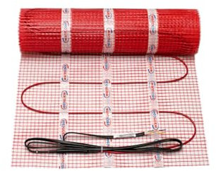 Warmcoin Riscaldamento a pavimento elettrico 0.5 m² 160 W/m² - Tappetino riscaldante per laminato, vinile e piastrelle - Set senza termostato, compatibile con tutti i regolatori e sistemi Smart Home