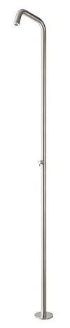 Duschsäule aus Edelstahl AISI 316L mit Einhebelmischer - Idral