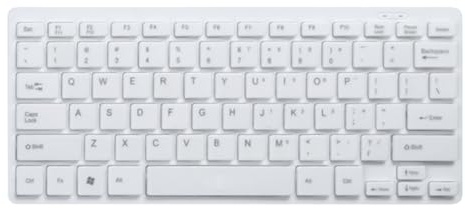 Tastiera Cablata - Mini KeySet, Scheda Tranquilla | Layout Del Pulsante A Basso Profilo Con Porta USB, Dispositivo Di Immissione Dei Dati Sottili Per Computer Da Notebook, Strumento Di Tipo Facile Per