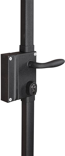 BRICARD Serrure en applique multipoints A2P* Astral 74256C, débrayable, anthracite, sens gauche, fournie avec 5 clés