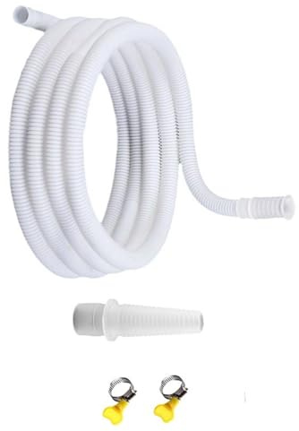 Manguera de drenaje portátil para aire acondicionado, a prueba de fugas, accesorios de repuesto, manguera de drenaje central de aire acondicionado