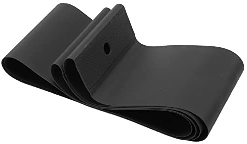 RiToEasysports Bicycle Rim Tape, 80mm Width PVC Tire Liner for 20 Inch Tires, with Anti Puncture Protection for Mountain and Road Bikes (Black)