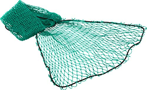 Connex Anhängernetz 350 x 180 cm - grün - 45 x 45 mm Maschenweite - 3 mm Stärke - Inklusive Elastikseil - Robustes Gewebe - Witterungs- & UV-Beständig / Gepäcknetz zur Ladungssicherung / B34069 | 3 mm Stärke – Inklusive Elastikseil – Robustes Gewebe – Witterungs- und UV-beständig – Gepäcknetz zur Ladungssicherung – grün