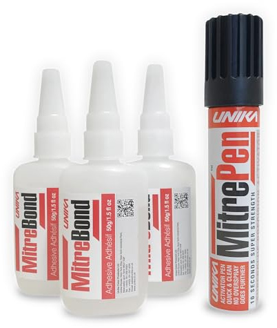 MitrePen SuperGlue Activator and Adhesive Pack