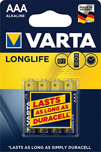 Varta 4103 Longlife AAA Akku (4-teilig)