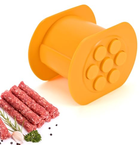 Ukaeno Cevapcici Presse, Hot Dog Maker mit 7 Löchern, Schnell und Gleichmäßige Cevapcici Herzustellen