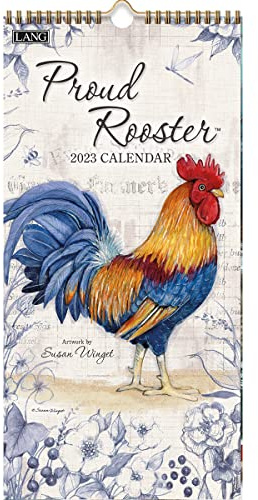 LANG PROUD ROOSTER™ 2023 CALENDARIO VERTICALE DA PARETE (23991079127)