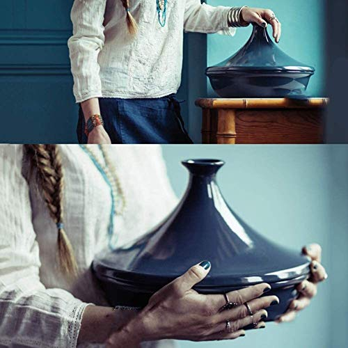 Casserole Dishes with Lids Ceramic Pots with Lid, Tagine Cooking Pot with Lid Scratch-Resistant (#1)