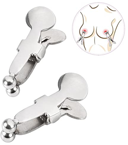 Nippelklemmen Brustwarzen Nipple Clamps Sex klemmen Extra Stark Brust Stimulator Erotik SM BDSM Fetisch Sexspielzeug Set Für Frauen Männer
