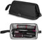 SITHON Double Layer Travel Carrying Case Compatible with Airwrap/Shark Speedstyle Flexstyle, Water Resistant Storage Organizer Bag w/Widely Opening for Dyson Supersonic Dryer (Bag Only) Black