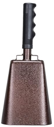 Btuty 10 Inch Metal Cowbell with Handle for Sports Events Party Music