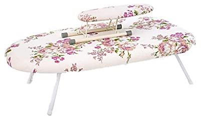 ALEjon PRO ASSE da Stiro Pieghevole per Uso Domestico con Telaio da Stiro Scalabile e Manica Calda, Mini Tavolo da Stiro Portatile ASSE da Stiro Regolabile (Colore : B) (D)