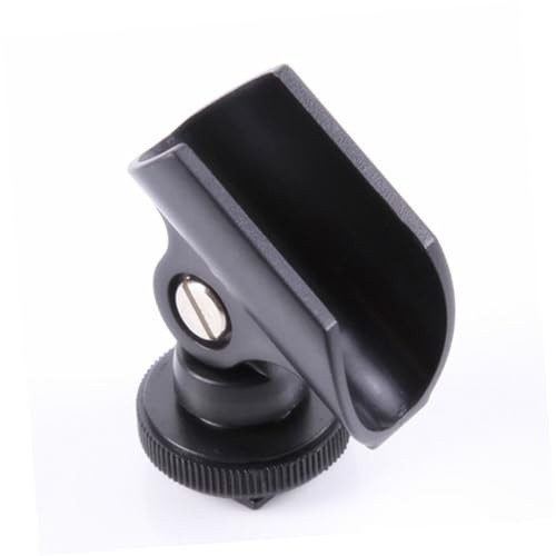SHOWERORO 5stücke Mikrofonclip Mit Blitzschuh Mikrofonständer Aus Kunststoff Mikrofonhalter Für Dslr-kamera Flexibel Einstellbarer Robuster Clip Für Sicheren Halt