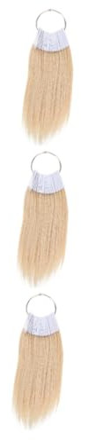Baluue 90 Stk Haarbretter DIY Haare färben testen Haarschaufensterpuppe Haarkreide Lockenwickler grau haarfarbe set Haarfarben Set Haarfarben Testkit Haarstyling-Training Haarfarbentafeln