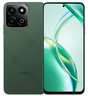 HONOR 200 Smart 5G Smartphone Batterie 4GB+256GB 5200mAh,Résistance aux Chutes 5 étoiles,50MP AI Motion Sensing Capture,Double SIM, Android 14, Vert